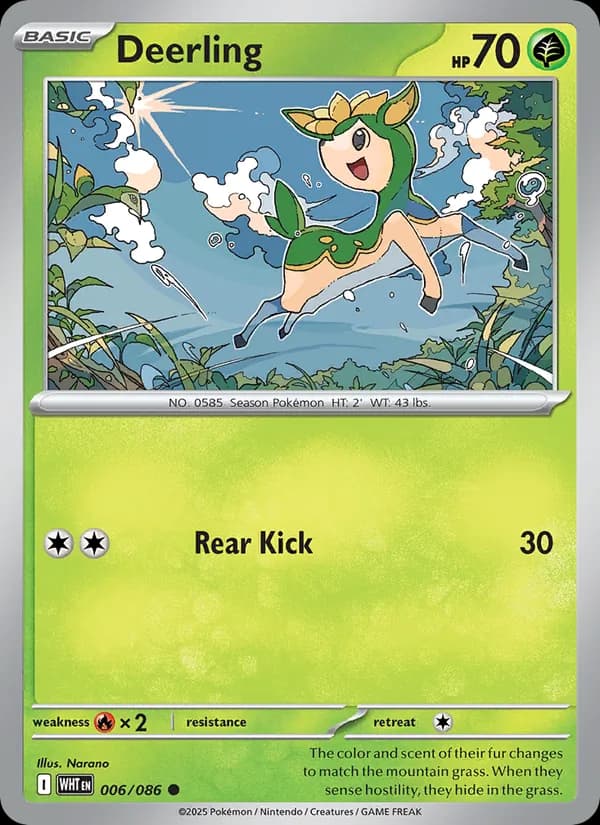 Deerling – White Flare 006
