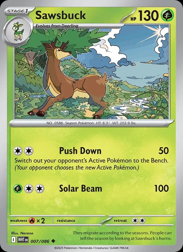 Sawsbuck – White Flare 007