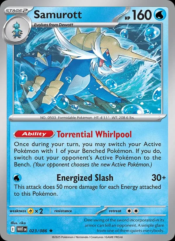 Samurott – White Flare 023
