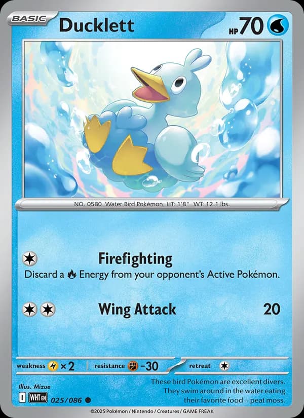 Ducklett – White Flare 025