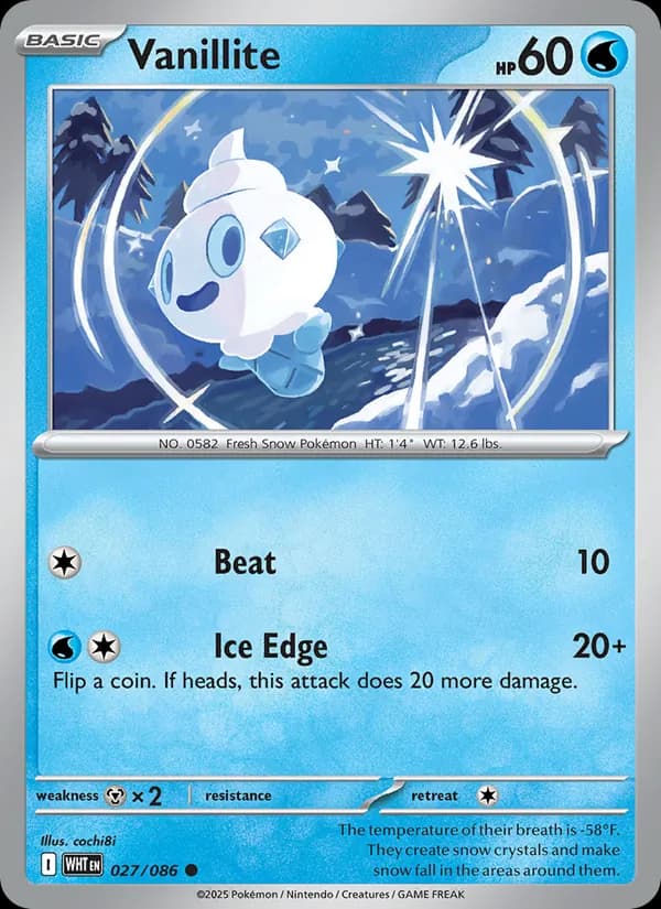 Vanillite – White Flare 027