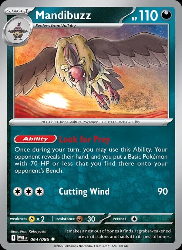 Mandibuzz – White Flare 064