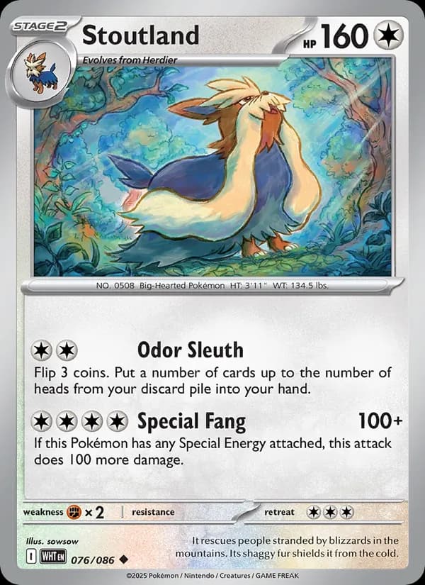 Stoutland – White Flare 076