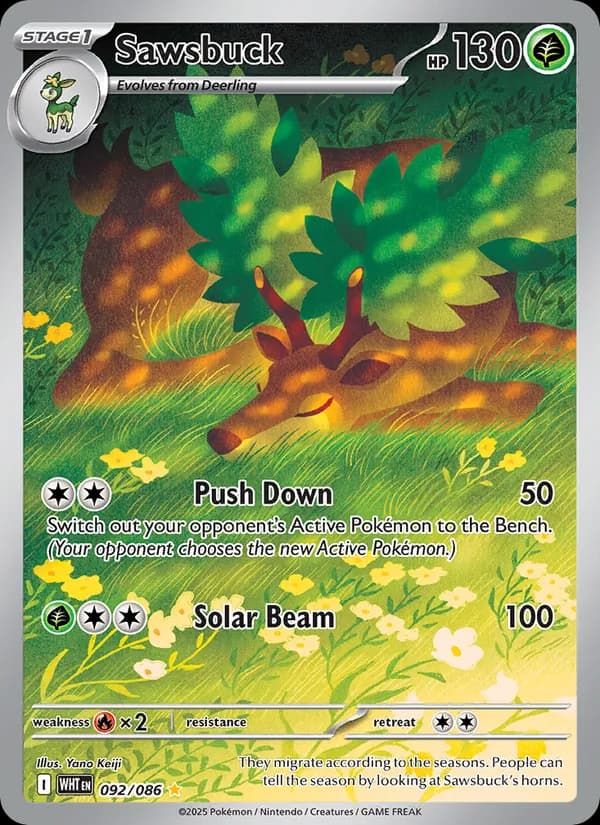 Sawsbuck – White Flare 092