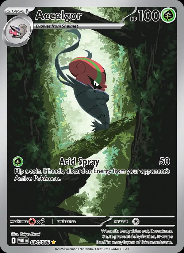 Accelgor – White Flare 094