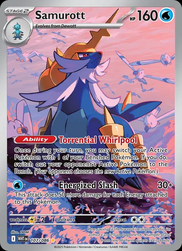 Samurott – White Flare 107