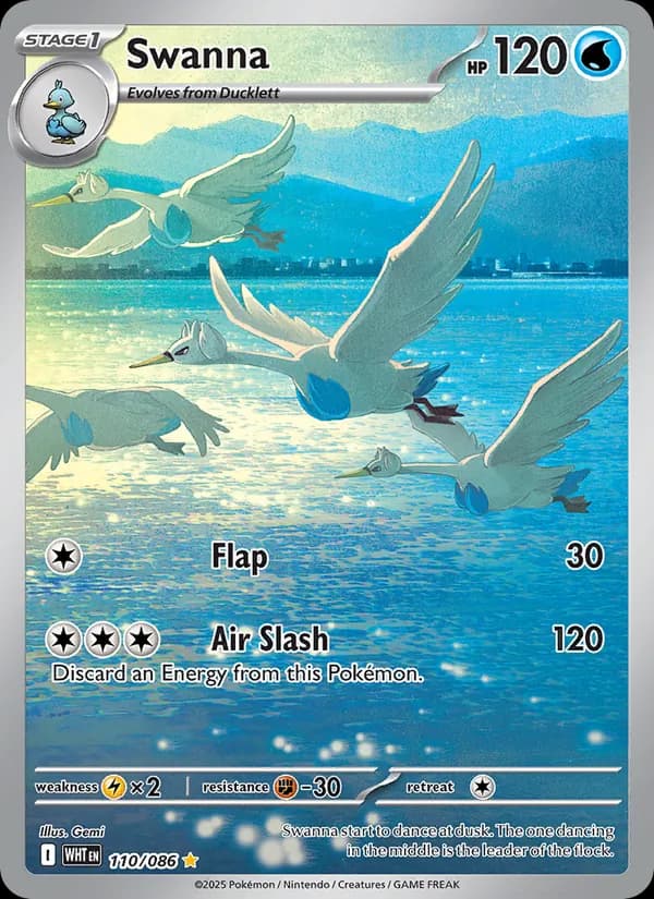 Swanna – White Flare 110