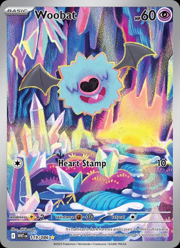 Woobat – White Flare 119