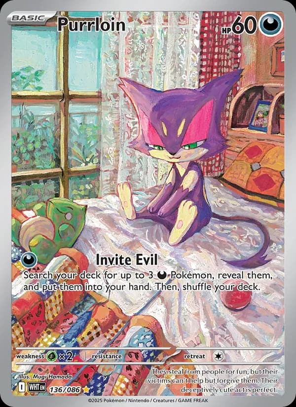 Purrloin – White Flare 136