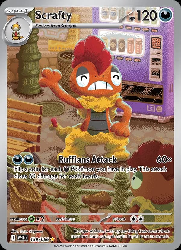 Scrafty – White Flare 139