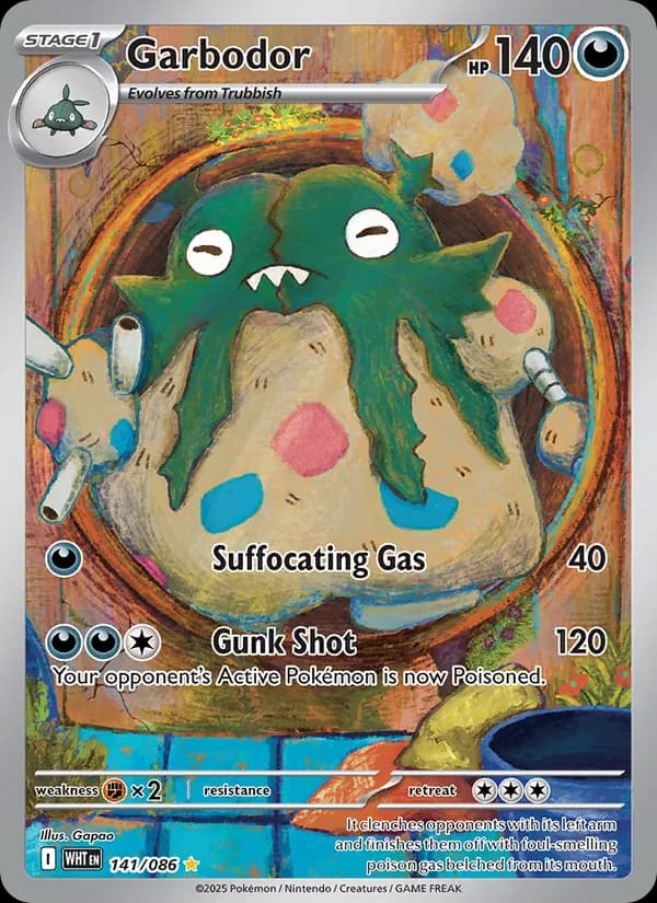Garbodor – White Flare 141