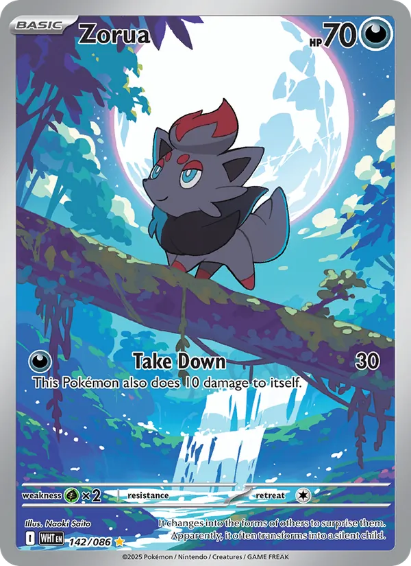 Zorua – White Flare 142