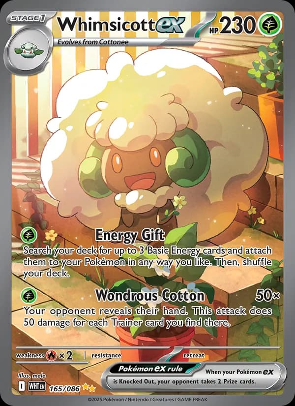 Whimsicott ex – White Flare 165