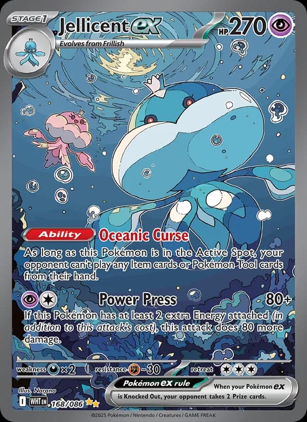 Jellicent ex – White Flare 168