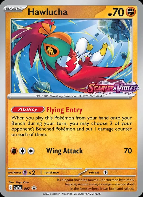 Hawlucha – SVP Black Star Promos 007