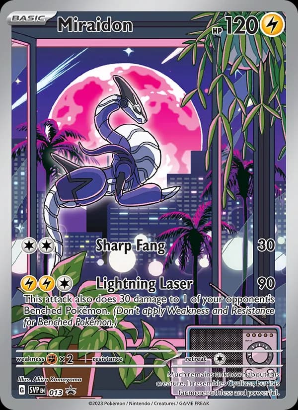 Miraidon – SVP Black Star Promos 013