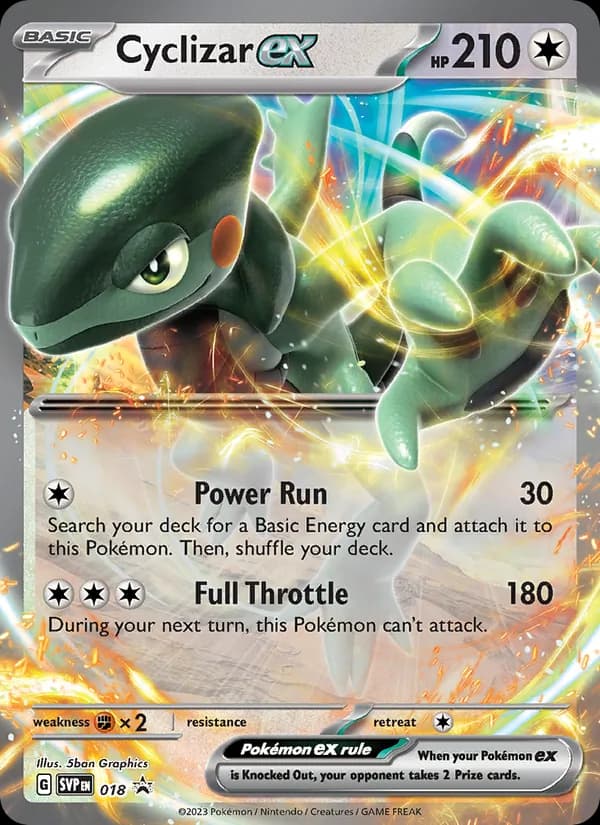 Cyclizar ex – SVP Black Star Promos 018