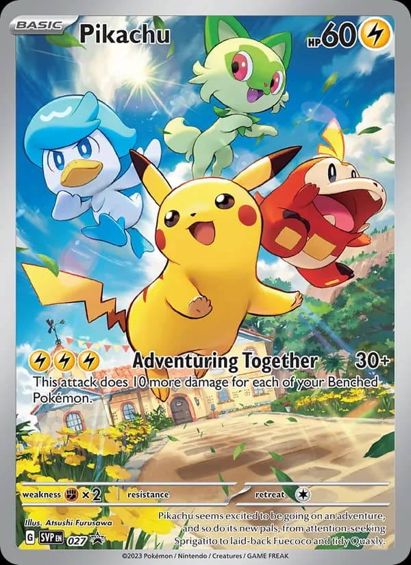 Pikachu – SVP Black Star Promos 027