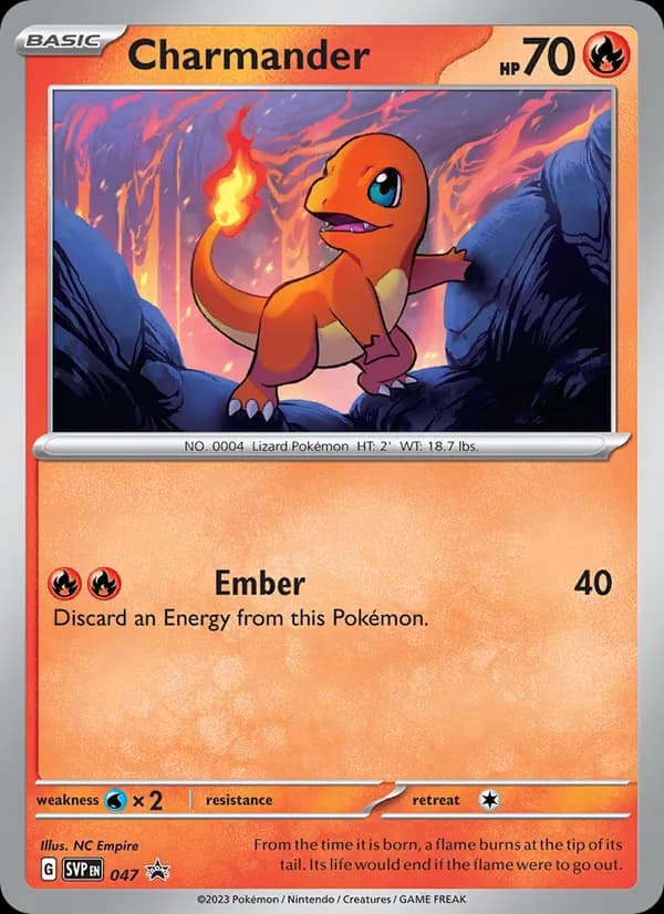Charmander – SVP Black Star Promos 047