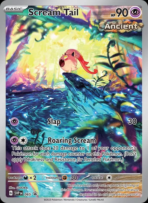 Scream Tail – SVP Black Star Promos 065