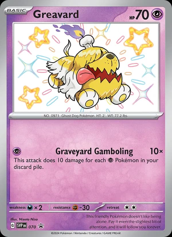 Greavard – SVP Black Star Promos 070