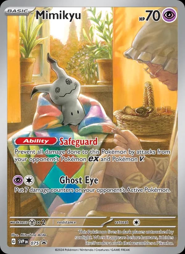 Mimikyu – SVP Black Star Promos 075