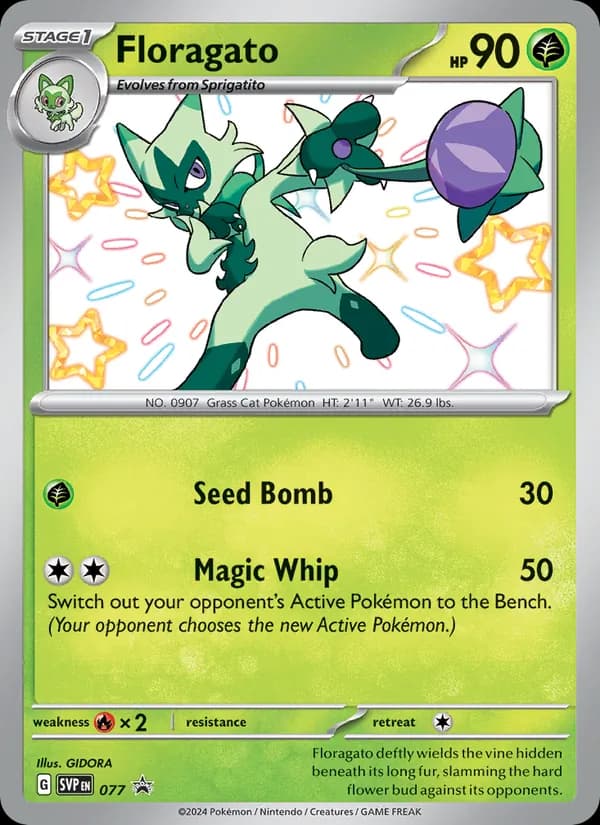 Floragato – SVP Black Star Promos 077