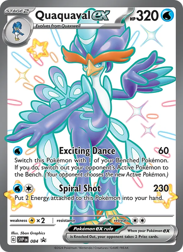 Quaquaval ex – SVP Black Star Promos 084