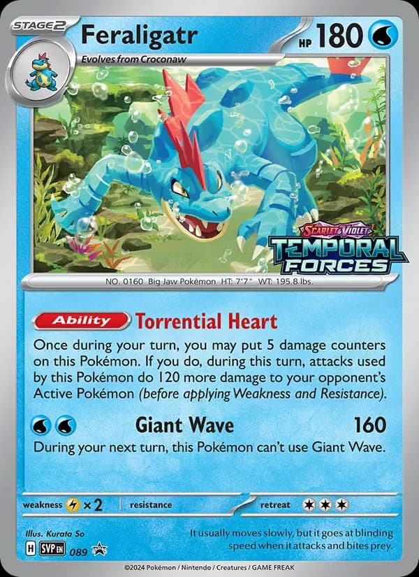 Feraligatr – SVP Black Star Promos 089