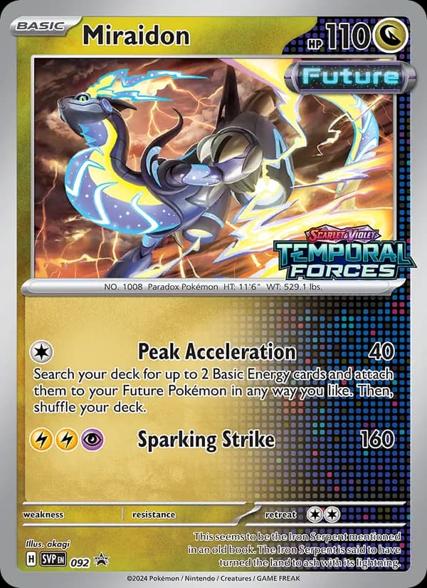 Miraidon – SVP Black Star Promos 092