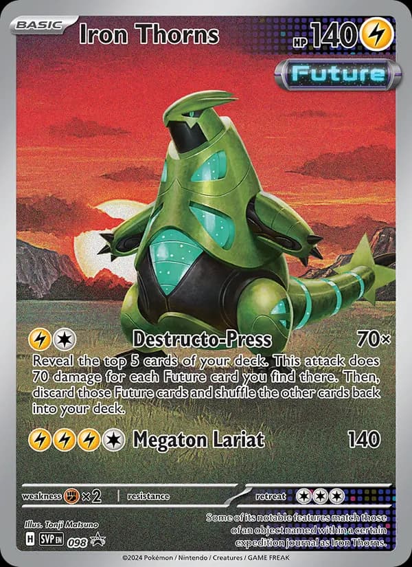 Iron Thorns – SVP Black Star Promos 098