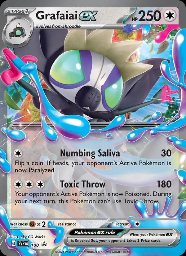 Grafaiai ex – SVP Black Star Promos 100