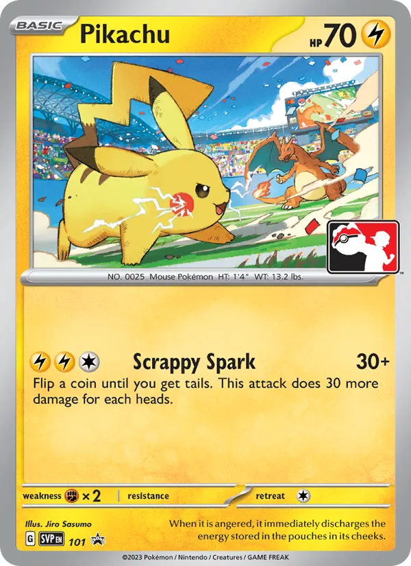 Pikachu – SVP Black Star Promos 101