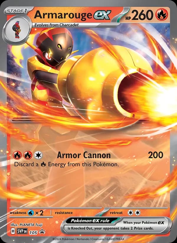 Armarouge ex – SVP Black Star Promos 105