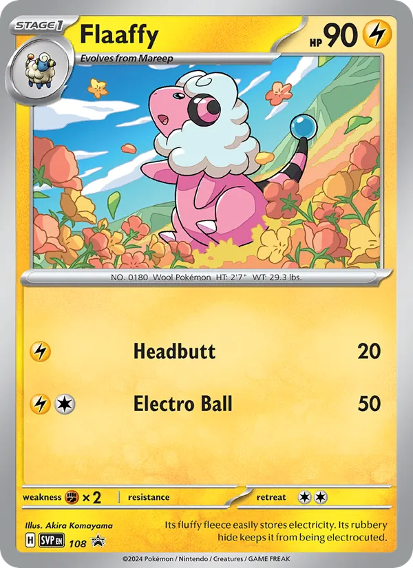 Flaaffy – SVP Black Star Promos 108