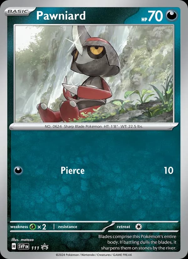 Pawniard – SVP Black Star Promos 111