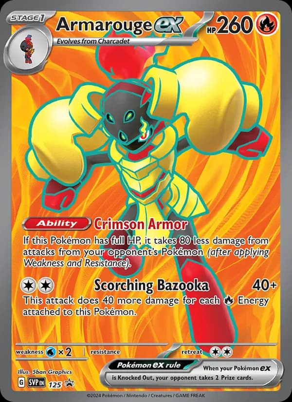 Armarouge ex – SVP Black Star Promos 125