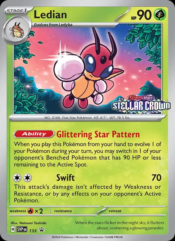 Ledian – SVP Black Star Promos 133