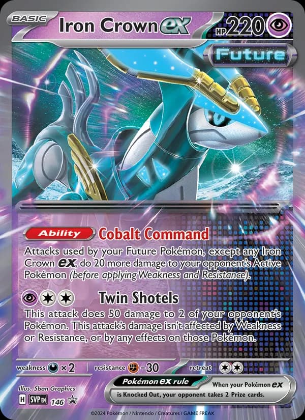 Iron Crown ex – SVP Black Star Promos 146