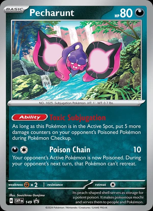 Pecharunt – SVP Black Star Promos 149