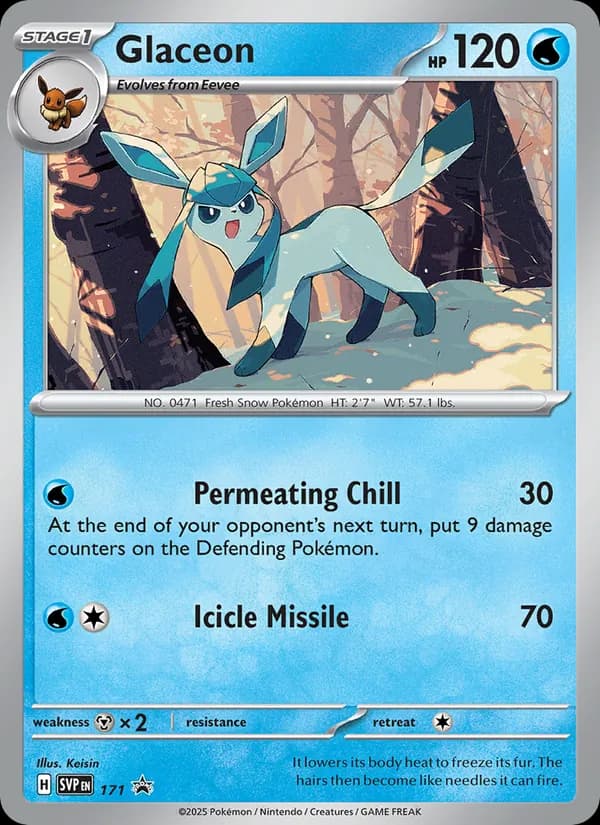 Glaceon – SVP Black Star Promos 171