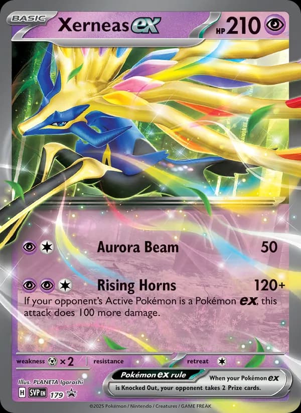 Xerneas ex – SVP Black Star Promos 179