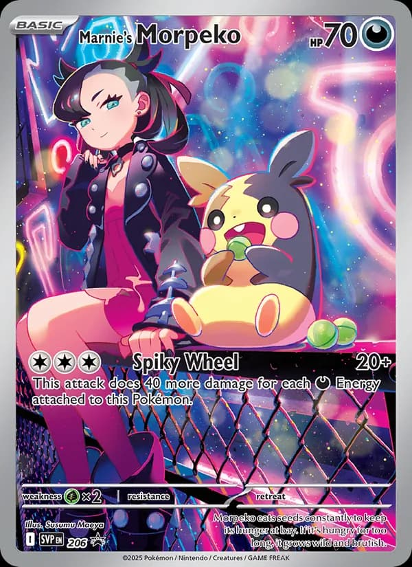 Marnie's Morpeko – SVP Black Star Promos 206
