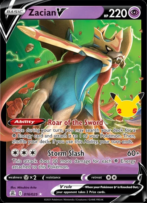 Zacian V – Celebrations 16