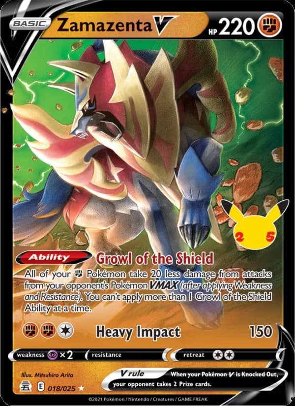 Zamazenta V – Celebrations 18