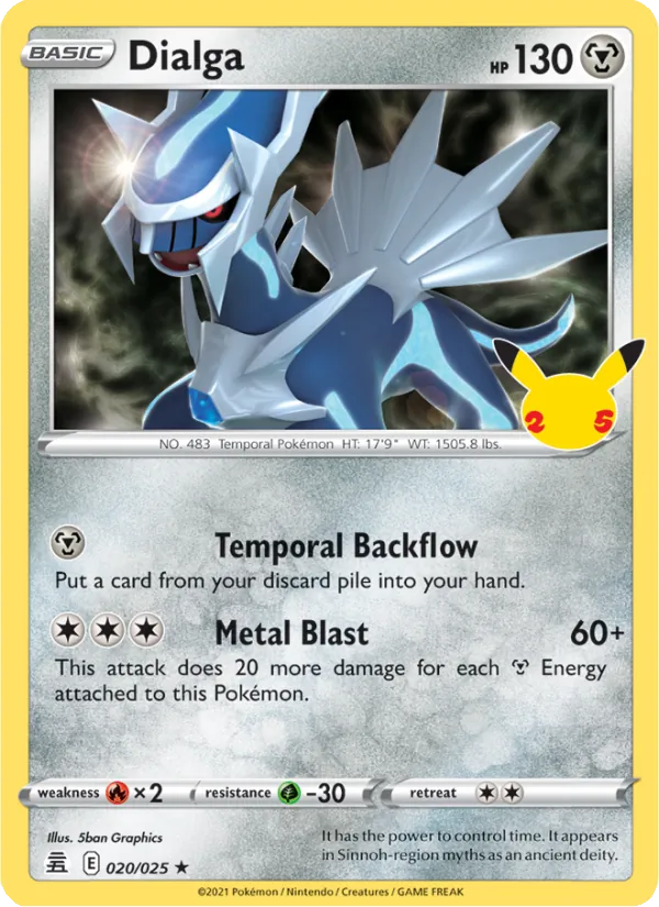Dialga – Celebrations 20