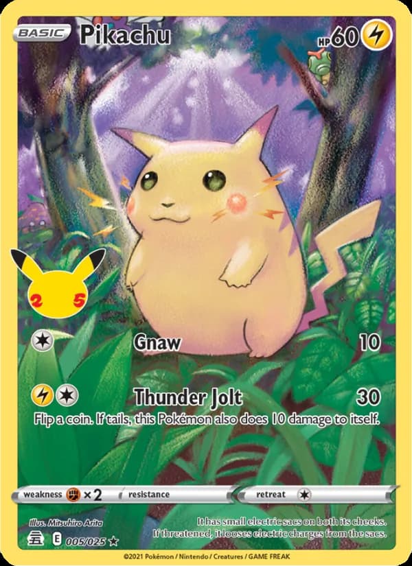 Pikachu – Celebrations 5