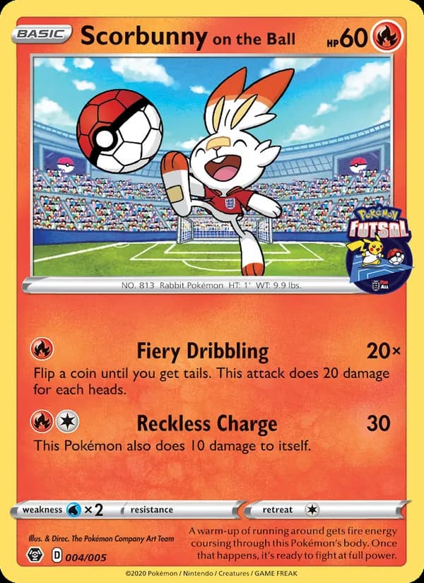 Scorbunny on the Ball – Pokémon Futsal 2020 4