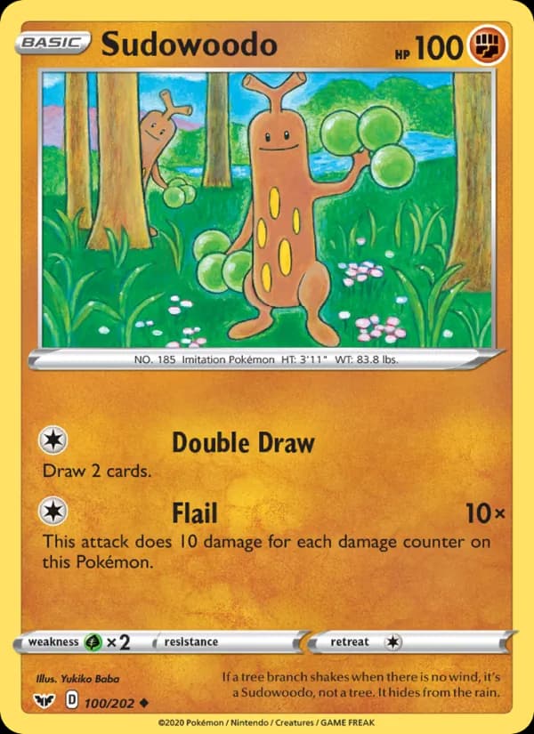 Sudowoodo – Sword & Shield 100
