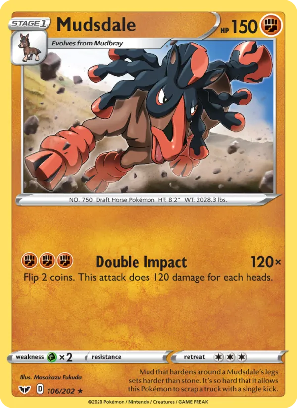 Mudsdale – Sword & Shield 106
